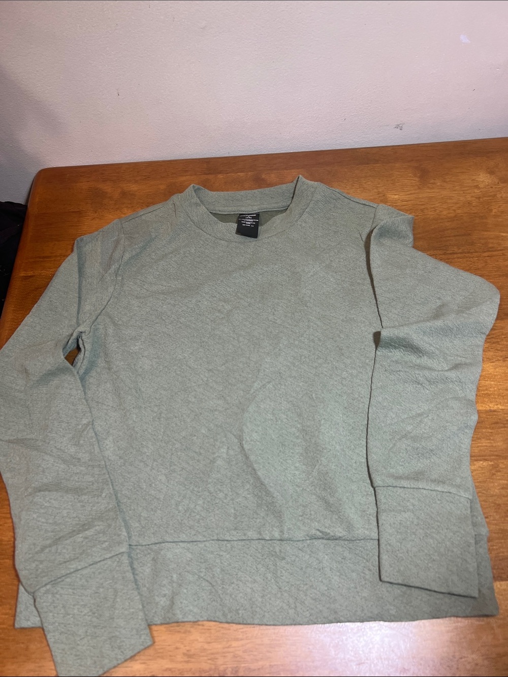 AVIA Crewneck Sweater - Sage Green Size SMALL (4-6)